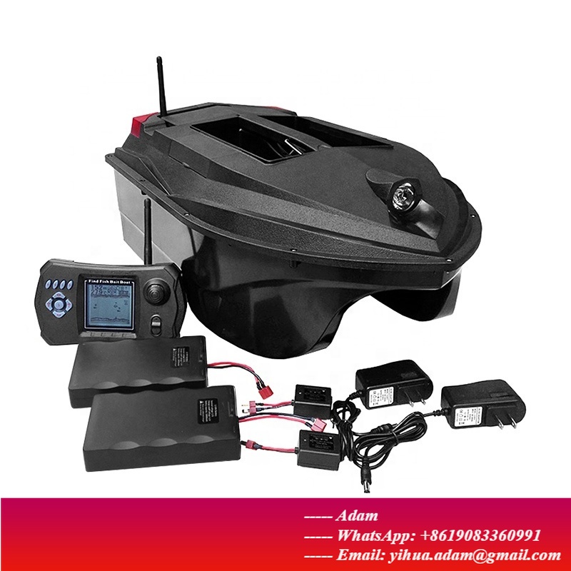 Fishing Boat Gps - 自動帰還GPSソナー搭載ベイトボート 魚群探知機 スカイウルフ TL-380 433MHZ エコーサウンダー付きベイトボート