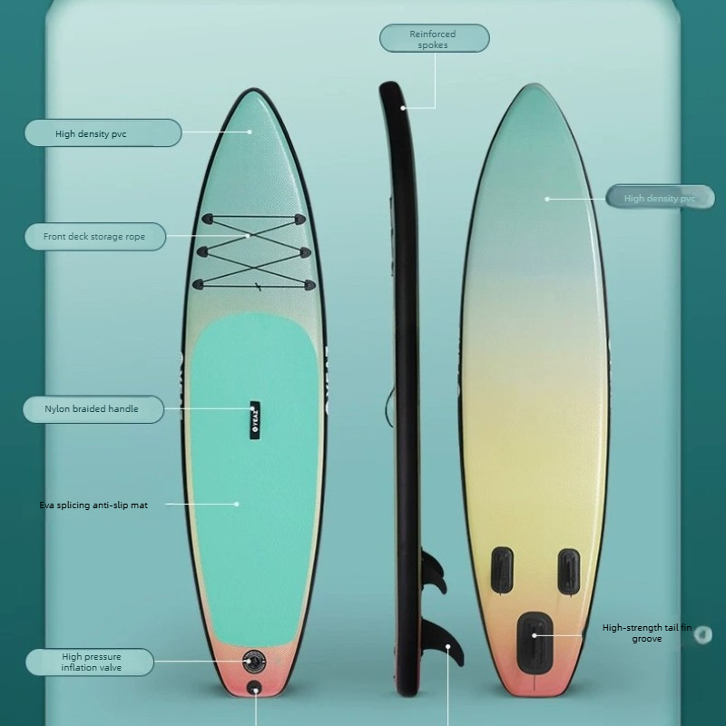 Fishing Boat Paddle - 電動インフレータブルパドルボードSUPカヤックフィッシングボートサーフボード 大人用 ウォータースポーツ用品 湖・川・海での使用に最適 強力
