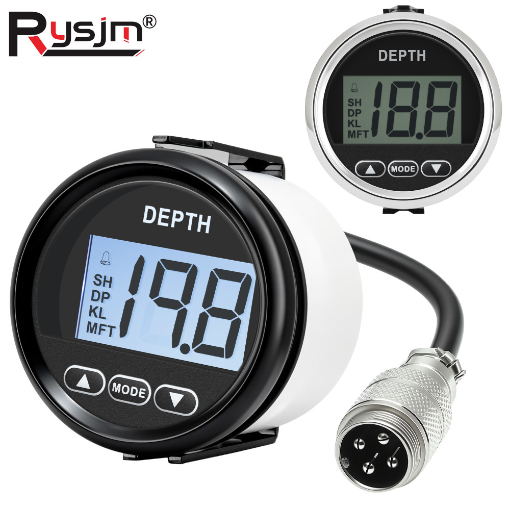 Fishing Boat Gps - 新しい深度検出器 52 ミリメートル/2 インチ海洋深度計範囲 100 メートル/110