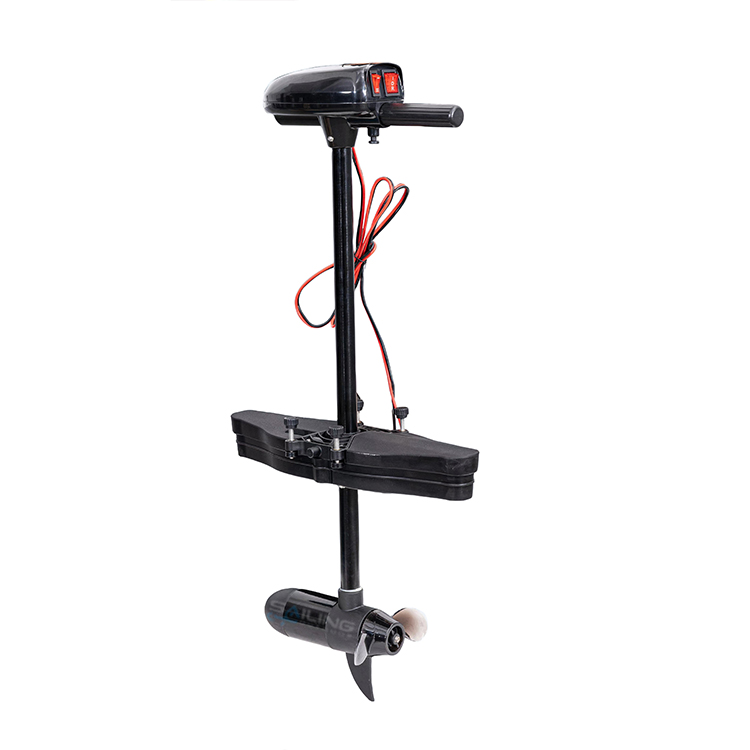 Fishing Boat Outboard Motor - ペンギンペダル電動モーターハンドコントロールスラスタープロペラ船外機スチールカヤックモーター18ポンド24ポンド釣り用カヤック向け