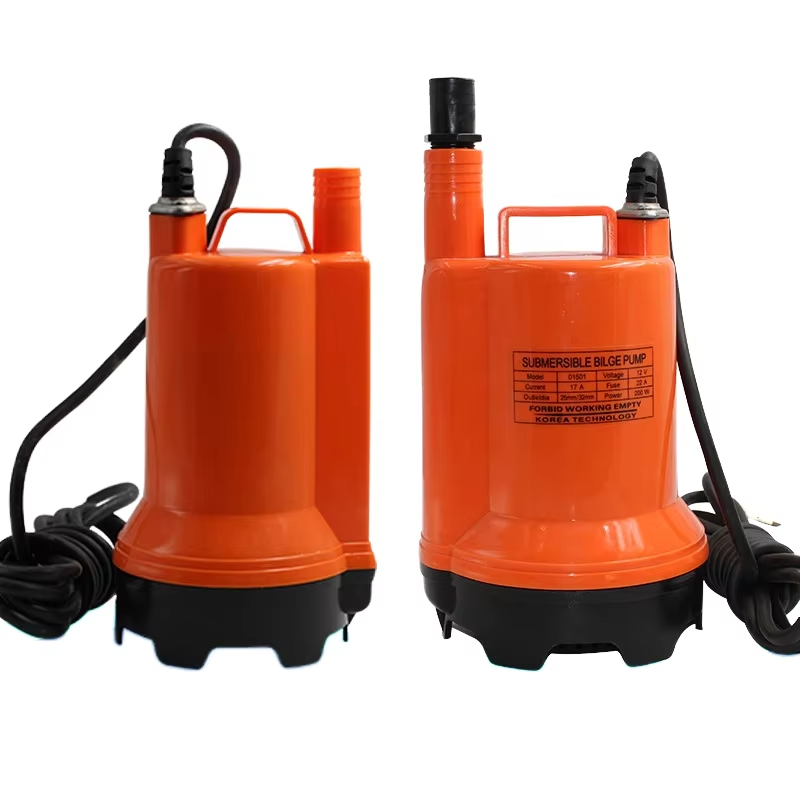 Fishing Boat Bilge Pump - マリンビルジポンプ 12V/24V DC 水中ポンプ 漁船排水用 2500