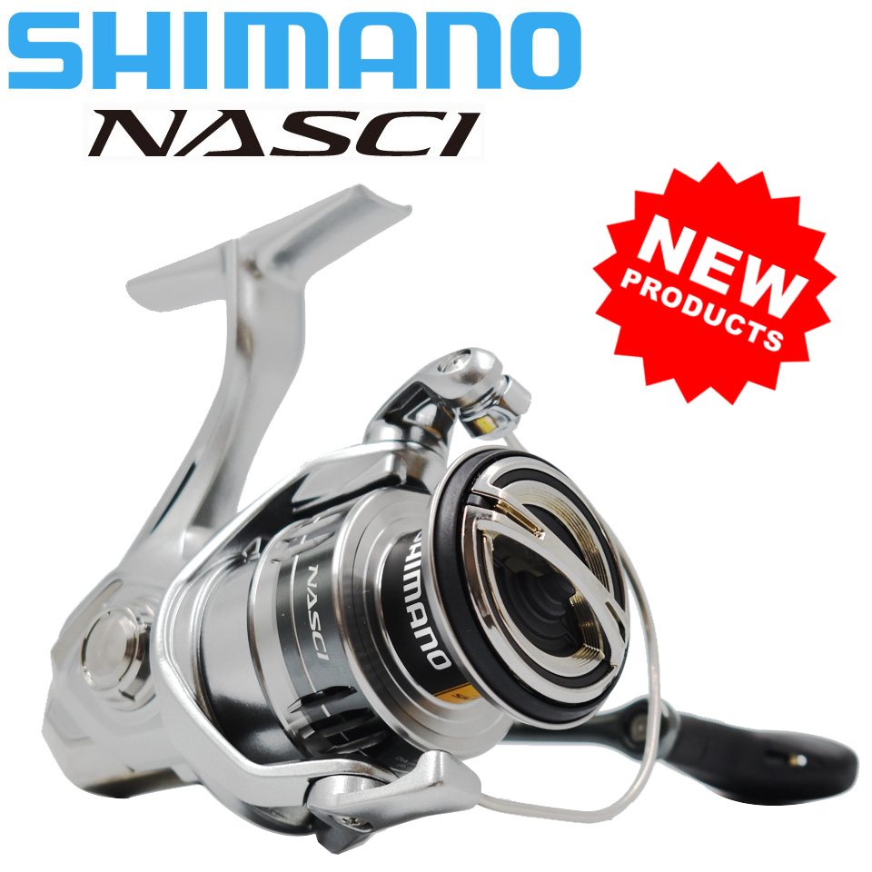 Shimano Reel Stradic - スピニングフィッシングリールSHIMANO-NASCI,リール,ザインギア,ラージコイル,容量最大11kg,x船,5 1bb,新しいコレクション,21