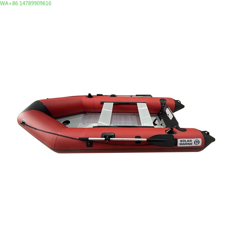 Fishing Boat Inflatable - 11.8フィートPVCソーラーマリンインフレータブルフィッシングアサルトボートスポーツヨット厚底カヤック20HPスキューバダイビングドリフティング海上船外機用