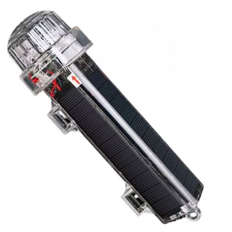 Fishing Boat Navigation Light - 太陽光発電 LED 海洋信号灯防水航行警告ランプボートマーカービーコンヨット漁船用