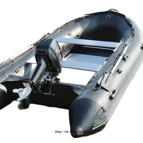 Fishing Boat Inflatable - 5.2M 厚型ストームボート釣りボートゴムボート緊急救助アルミ合金底インフレータブル釣りボート