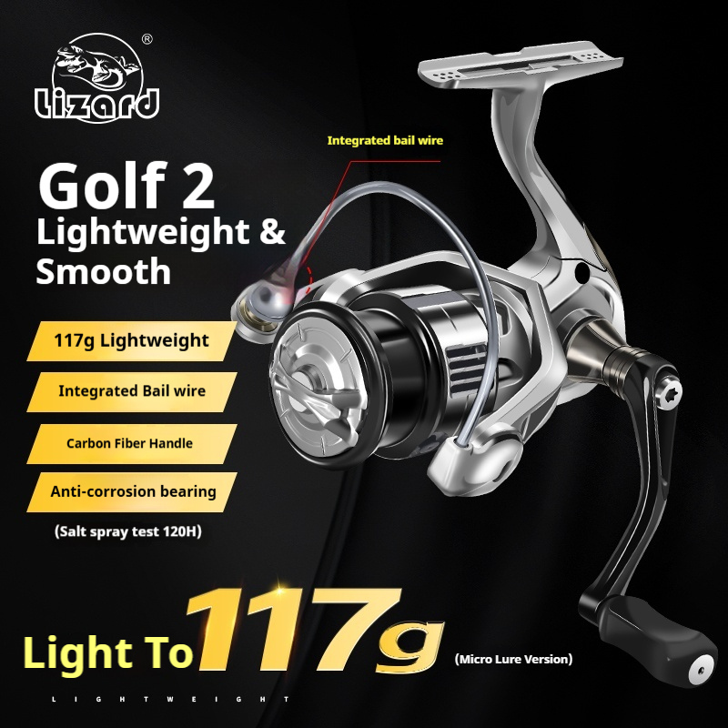 Abu Garcia Reel Max - リザードゴルフ2 メタルスプールリール シースピニング 8kg最大ドラグ アラームシステム付き 釣りリール