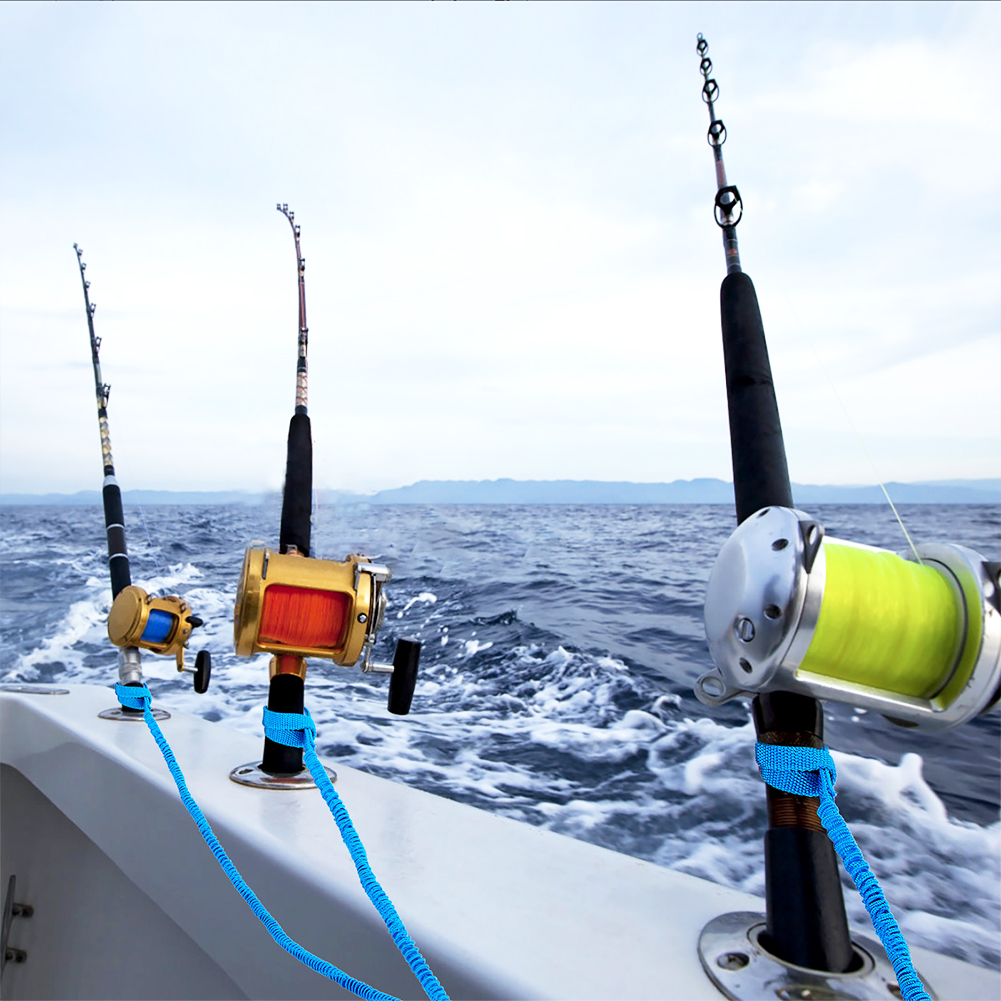 4~1PCS カヤックパドルリーシュ 調節可能な伸縮性ストラ - Fishing Boat Paddle のレビューと価格
