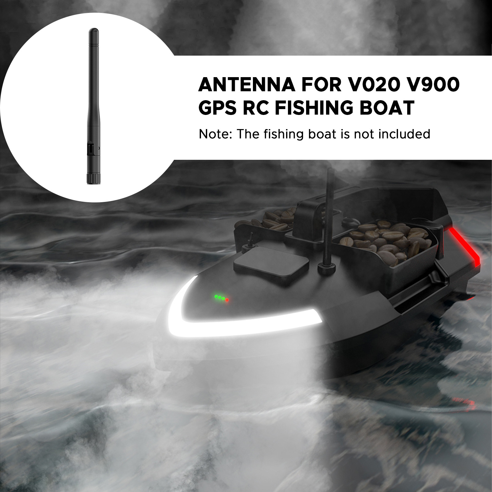 リモコン付き餌撒きボート 空中釣りボート V020 V900 - Fishing Boat Gps のレビューと価格