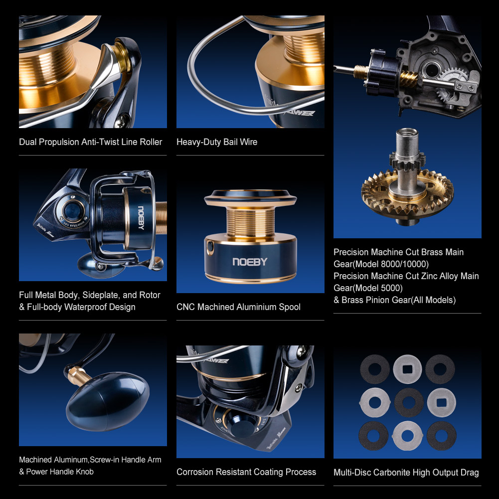 ノビー インフィニットパワー スピニングフィッシングリール  - Daiwa Reel Bg のレビューと価格
