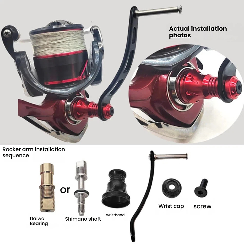 ダイワリール用ロッカーアームハンドル、タトゥーラ、セルタテ、 - Daiwa Reel Fuego のレビューと価格