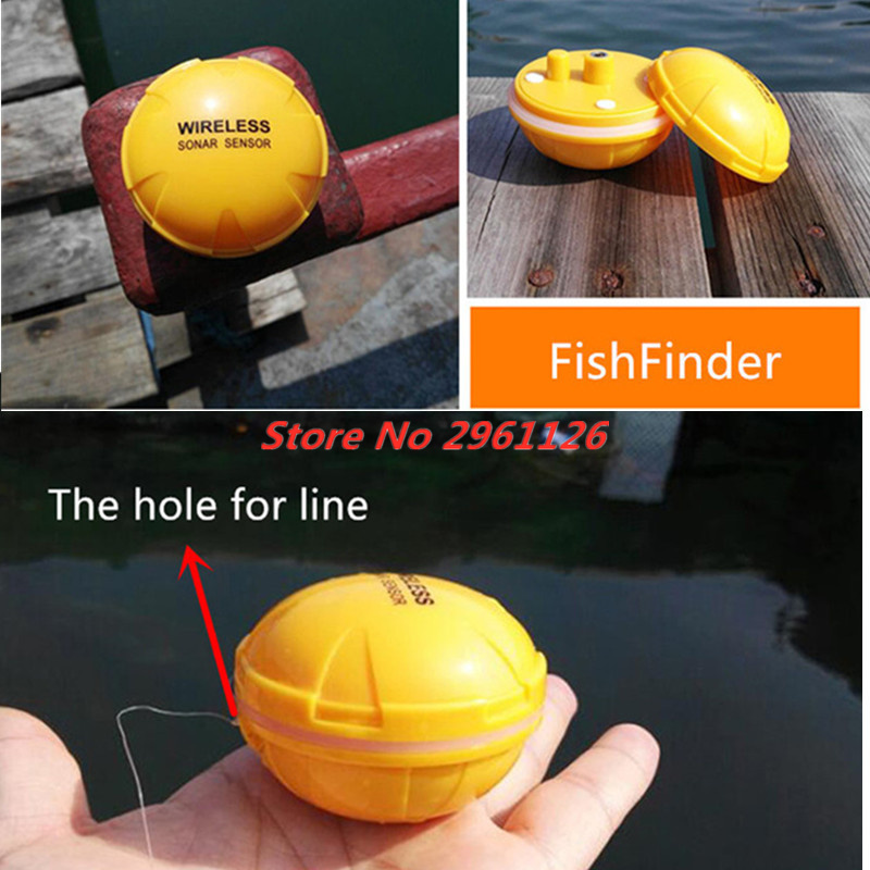 ワイヤレス魚群探知機ポータブルエコーサウンダー電話 Blue - Fishing Boat Depth Finder のレビューと価格