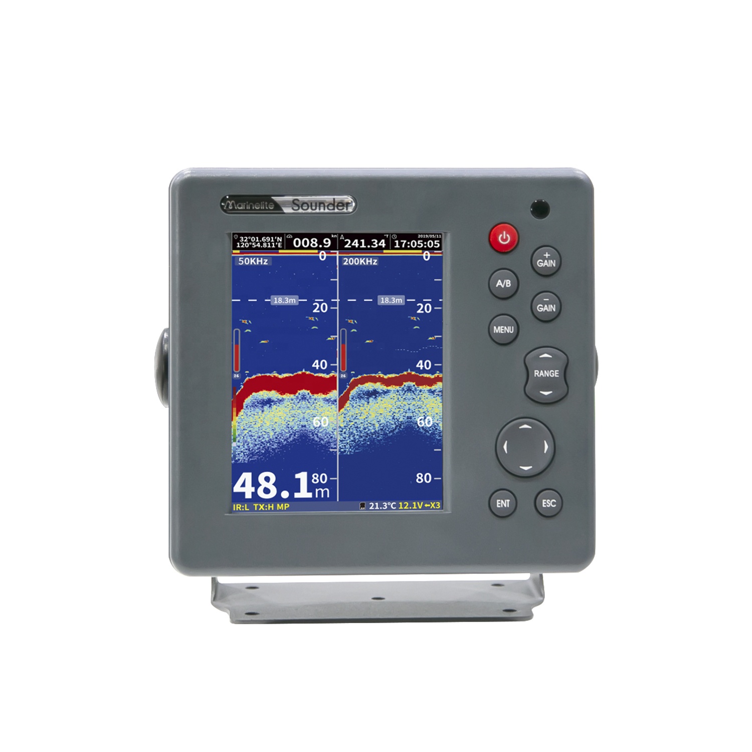 業務用6インチ魚群探知機、船舶用電子魚探装置、商業漁船用CC - Fishing Boat Depth Finder のレビューと価格