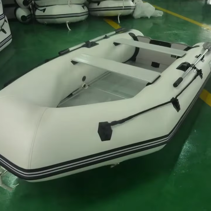 10.8フィートアルミフロアインフレータブルボート、インフレ - Fishing Boat Aluminum のレビューと価格