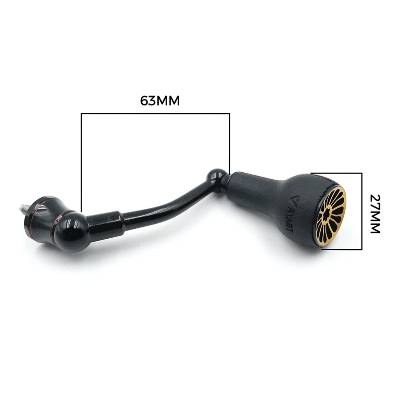 63mm スピニングハンドル TPE ブラックノブ付き 27 - Daiwa Reel Fuego のレビューと価格