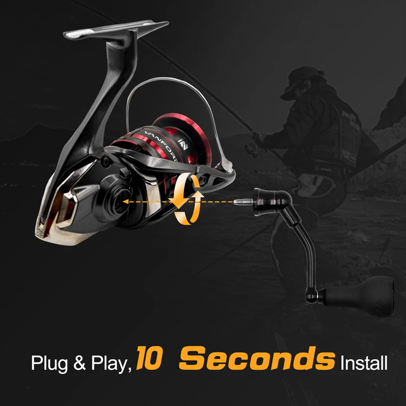 63mm スピニングハンドル TPE ブラックノブ付き 27 - Daiwa Reel Fuego のレビューと価格