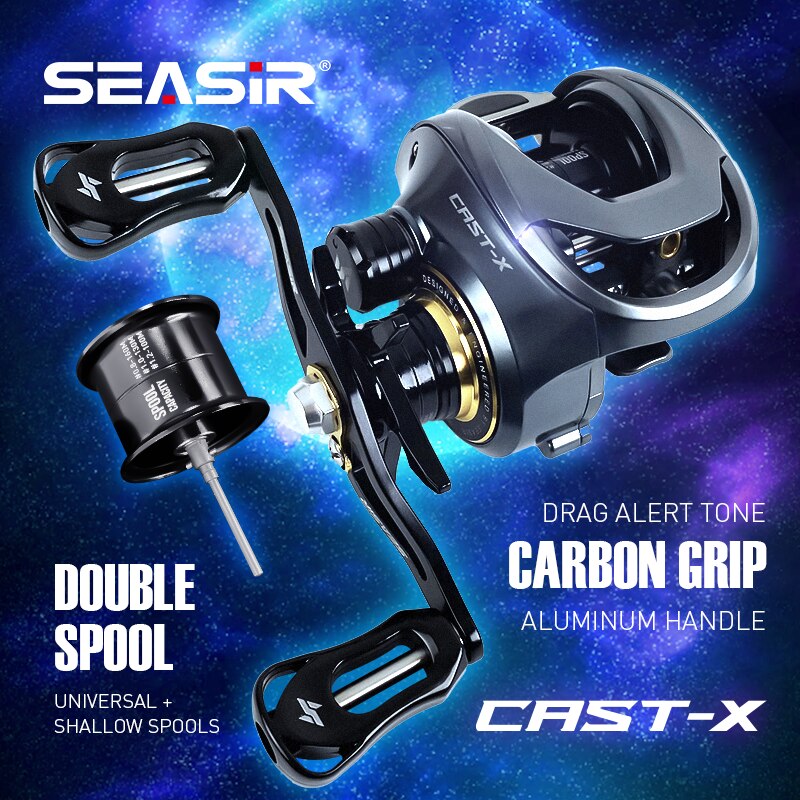 SEASIR Cast-X ベイトキャスティングリール 7. - Kastking Reel Zephyr のレビューと価格