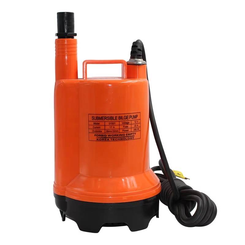マリンビルジポンプ 12V/24V DC 水中ポンプ 漁船排 - Fishing Boat Bilge Pump のレビューと価格