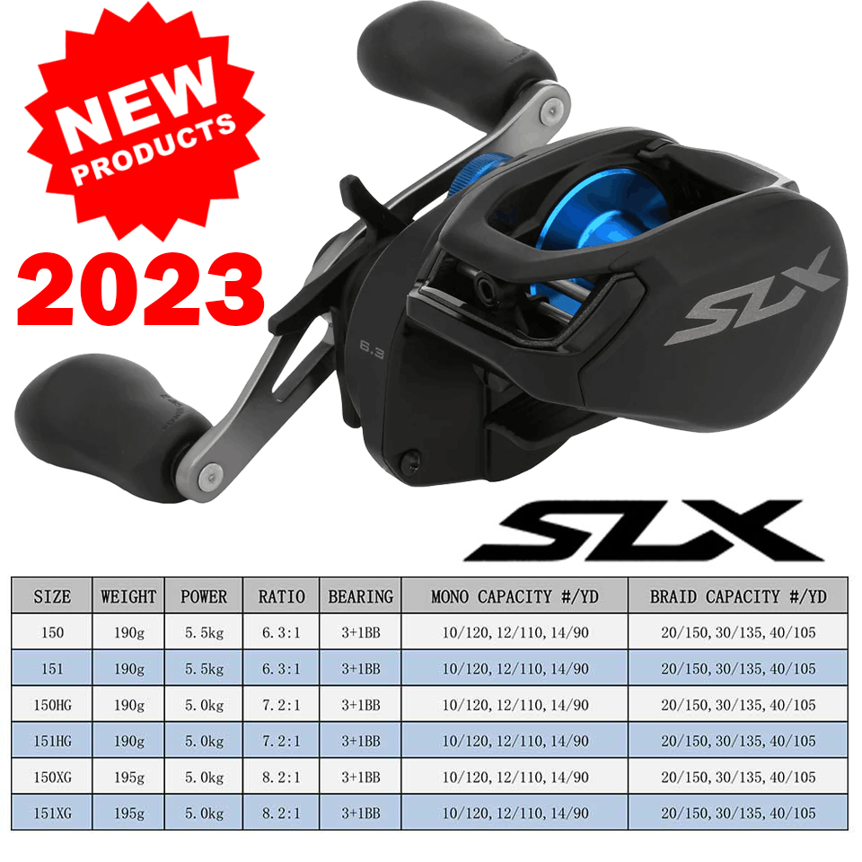 SHIMANO-SLX ccベイトキャスティングフィッシング - Abu Garcia Reel Max のレビューと価格