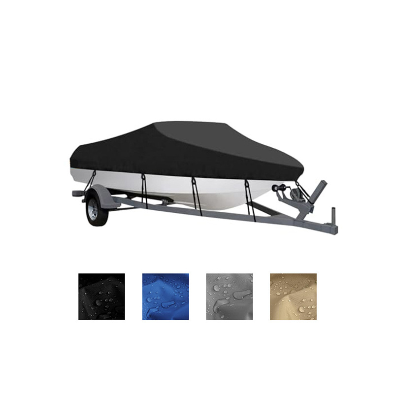 190T防水ボートカバー、スピードボートトレーラーフィッシン - Fishing Boat Trailer のレビューと価格