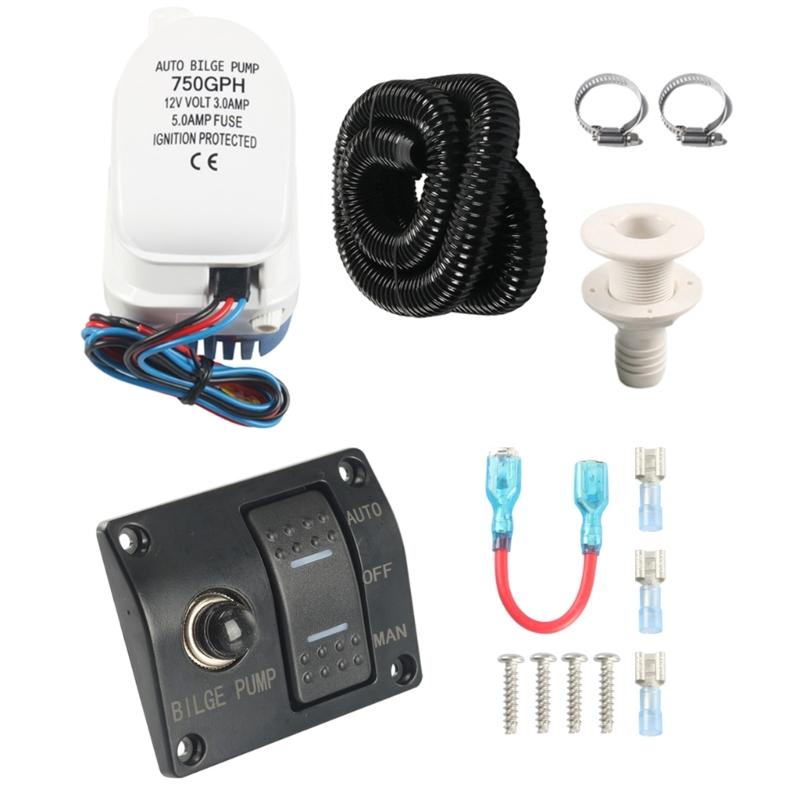 31BC 自動ビルジポンプ 750LPH 1100LPH 2 - Fishing Boat Bilge Pump のレビューと価格