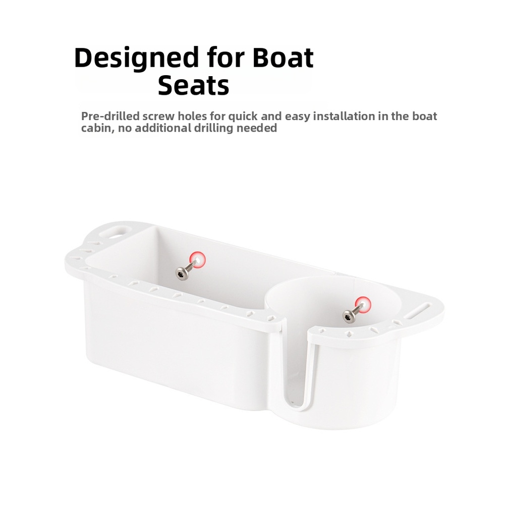 ABS 釣り用コンテナ釣具ボックス 2 列の排水穴 ボートデ - Fishing Boat Trailer のレビューと価格