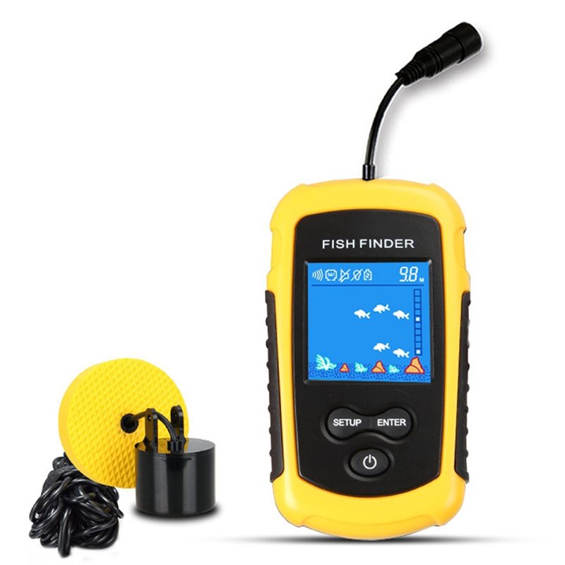 ABHT-カヤックポータブル魚群探知機 水中ハンドヘルド魚群 - Fishing Boat Depth Finder のレビューと価格