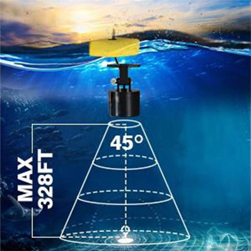ABHT-カヤックポータブル魚群探知機 水中ハンドヘルド魚群 - Fishing Boat Depth Finder のレビューと価格