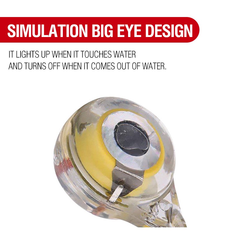 5 個ミニ釣りルアーライト LED ディープドロップ水中アイ - Fishing Boat Navigation Light のレビューと価格