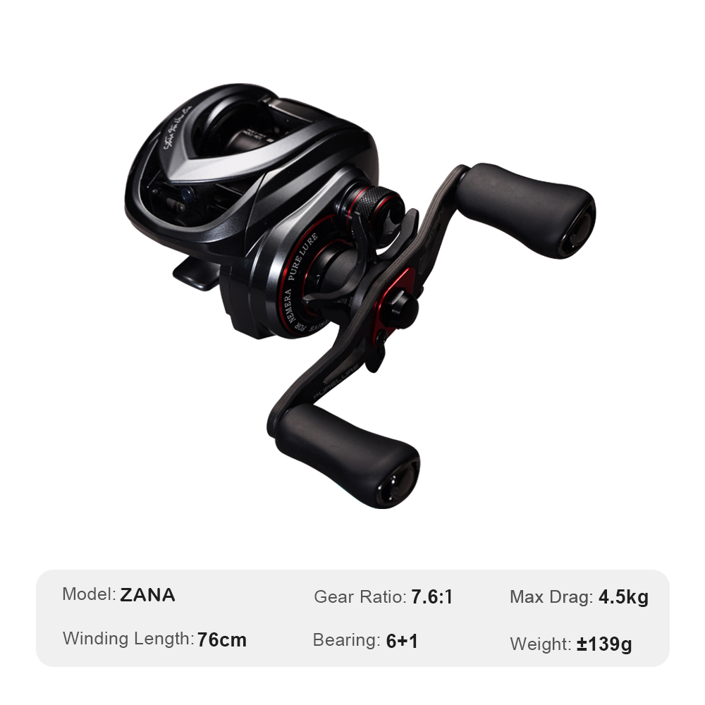 PURELURE ZANA 139 グラムアルミ合金フレーム - Daiwa Reel Fuego のレビューと価格