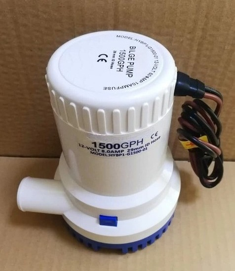 自動潜水ボートビルジ水ポンプ 12V/24V – ヨットや釣 - Fishing Boat Bilge Pump のレビューと価格