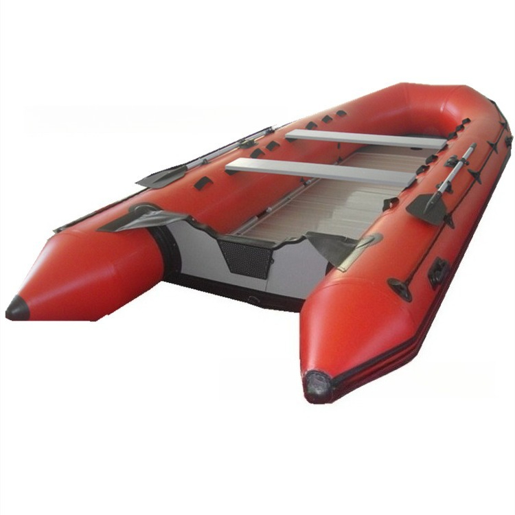 4.5mインフレータブルアルミ合金底スポーツボートゴムボート - Fishing Boat Aluminum のレビューと価格