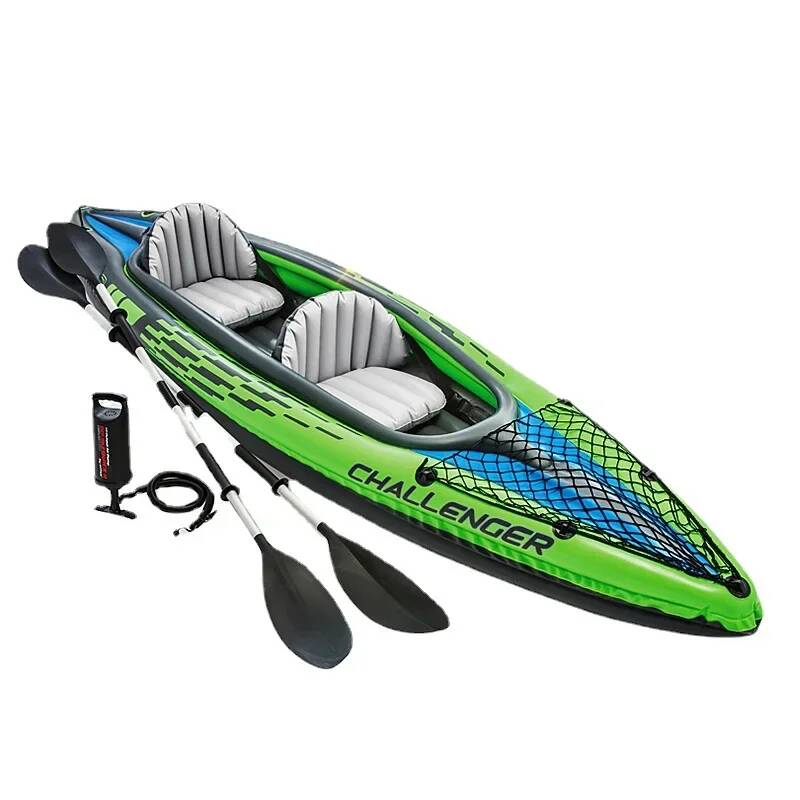 1/2人乗りカヤックインフレータブルディンギーラフティングダ - Fishing Boat Inflatable のレビューと価格
