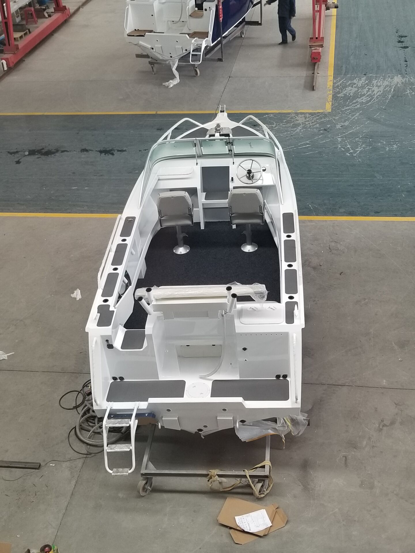 5.5mアルミ製釣り船 全溶接アルミボート - Fishing Boat Aluminum のレビューと価格