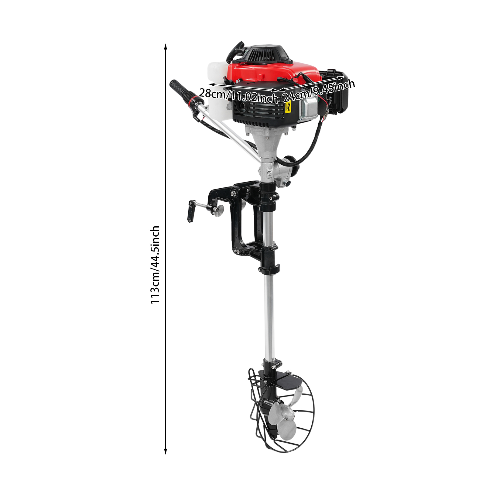 船外機、ガソリン船外機、4ストロークボートエンジン、プロペラ - Fishing Boat Outboard Motor のレビューと価格