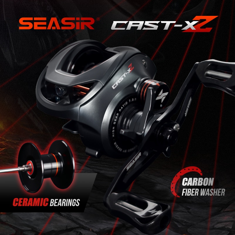 Seasirキャストx2ベイトキャスティングリール7.3:1 - Kastking Reel Zephyr のレビューと価格
